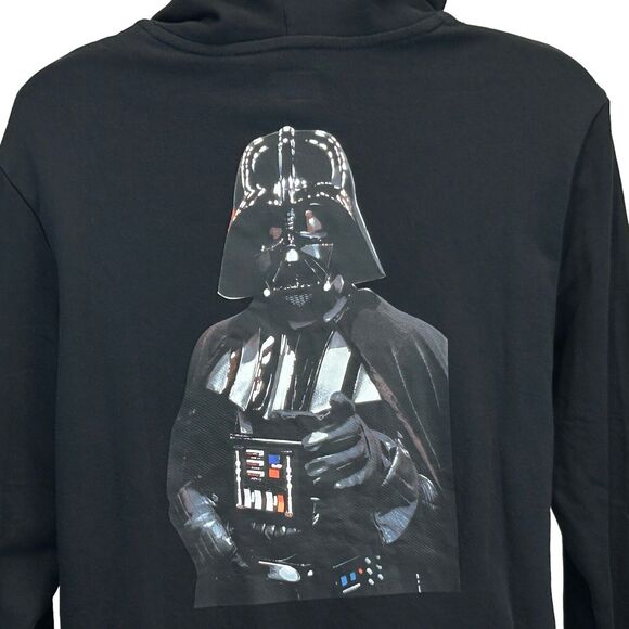 Levis x Star Wars Darth Vader Hoodie Movie Film Hooded Sweatshirt Black L Large - Picture 4 of 15